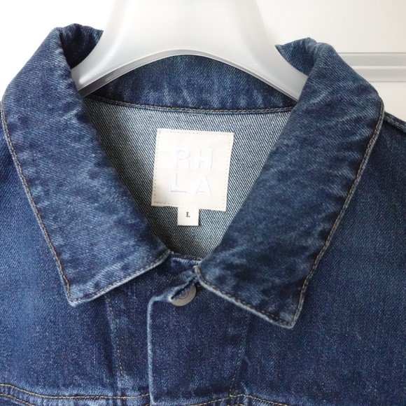 Ron Herman Mens Jean Jacket LARGE Denim Trucker Style Made in Japan NWOT - Picture 8 of 8